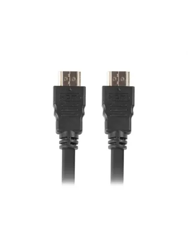 CABLE HDMI LANBERG MACHO/MACHO V1.4 ALTA VELOCIDAD 0.5M NEGRO