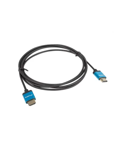 CABLE HDMI LANBERG MACHO/MACHO V2.0 4K SLIM 1M NEGRO