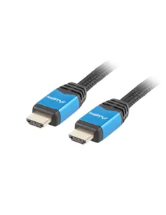 CABLE HDMI LANBERG MACHO/MACHO V2.0 CU 4K PREMIUM 3M NEGRO