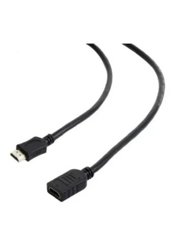 CABLE HDMI GEMBIRD EXTENSION MACHO HEMBRA V2.0 ALTA VELOCIDAD CON ETHERNET 0,5M