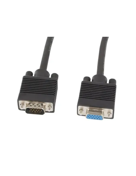 CABLE VGA LANBERG MACHO HEMBRA FERRITA NEGRO 5 M