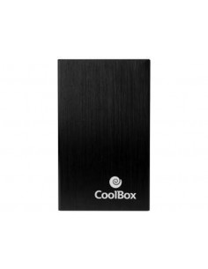 CoolBox SlimChase A-2523 Carcasa de disco duro/SSD Color Negro 2.5"