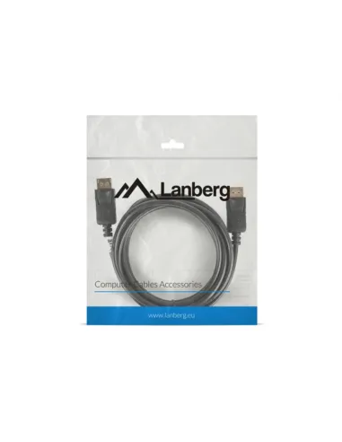 CABLE DISPLAYPORT LANBERG MACHO MACHO 4K 3M NEGRO