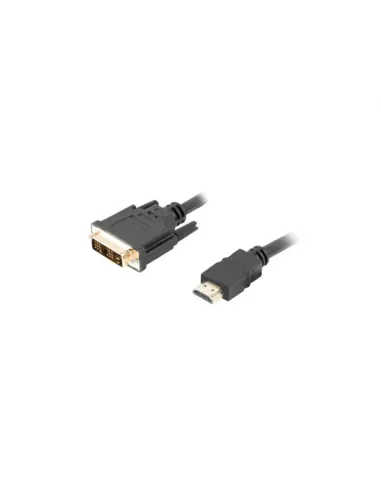 CABLE HDMI LANBERG MACHO/DVI-D 18+1 MACHO SINGLE LINK 1.8M NEGRO