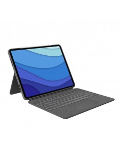 Logitech Combo Touch for iPad Pro 12.9-inch (5th generation) Gris Smart Connector QWERTY Español