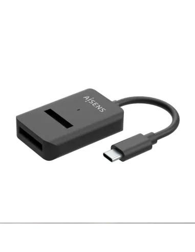 AISENS USB-C Dock M.2 (NGFF) ASUC-M2D011-BK SATA/NVMe A USB3.1 Gen2, Negra