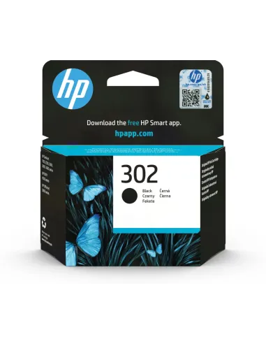 HP Cartucho de tinta original HP 302 negro