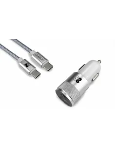 DUAL CAR CHARGER PD20W+QC3.0+C TO C/LIGHTNING S