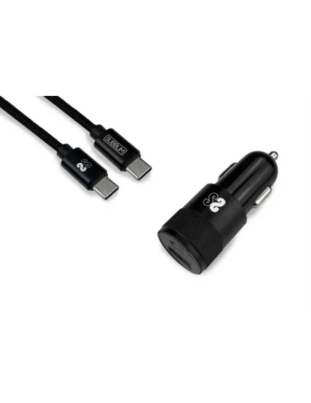 DUAL CAR CHARGER PD20W+QC3.0+C TO C/LIGHTNING B