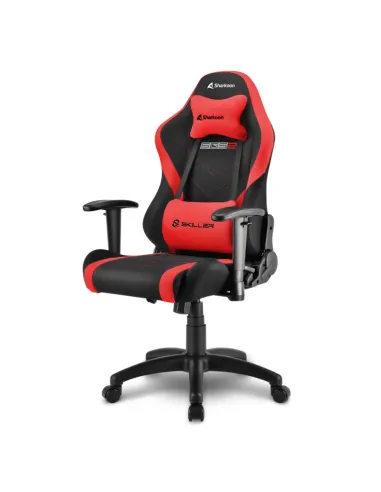 SILLA GAMING SHARKOON SKILLER SGS2 JR NEGRO ROJO