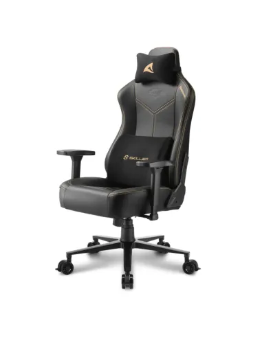 SILLA GAMING SHARKOON SKILLER SGS30 NEGRO BEIGE 165º