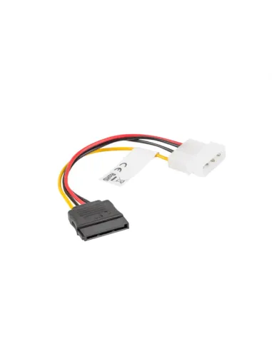 CABLE LANBERG ALIMENTACION MOLEX MACHO A SATA HEMBRA 15 CM