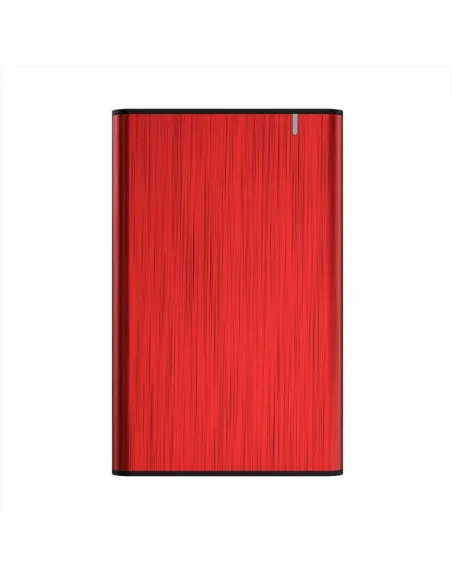 AISENS Caja Externa 2,5" ASE-2525RED 9.5mm SATA a USB 3.0/USB3.1 Gen1, Rojo