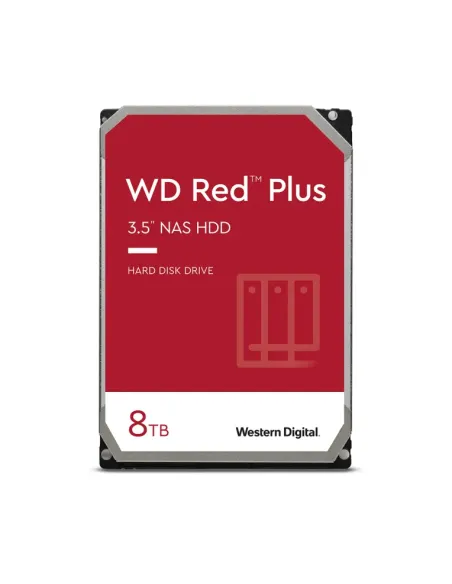 WD HD INTERNO WD RED PLUS 8TB 3.5 SATA -  WD80EFPX