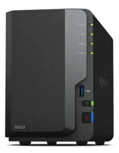 Synology DS223 NAS 2Bay DiskStation 1xGbE