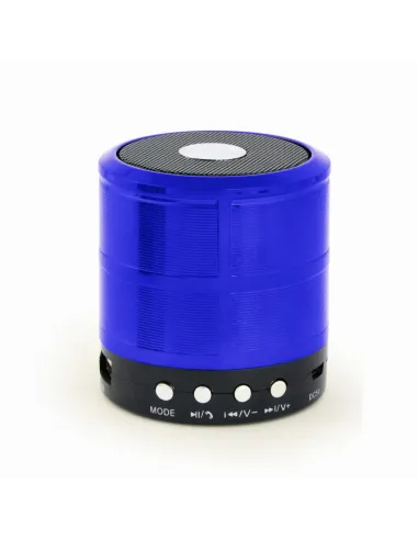 ALTAVOZ PORTATIL GEMBIRD SPK-BT-08-B 3W RMS BLUETOOTH AZUL