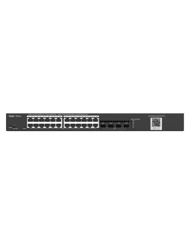 Ruijie Switch L2 24 GbE POE/POE+ 4 SFP 370W