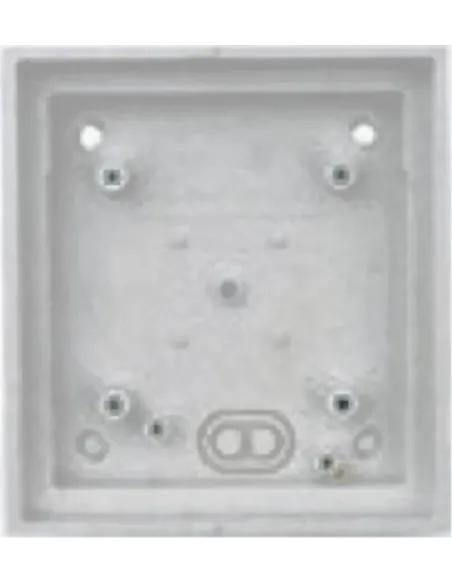 MOBOTIX SINGLE ON-WALL-HOUSING, DARK GRAY  (P/N:MX-OPT-BOX-1-EXT-ON-DG)