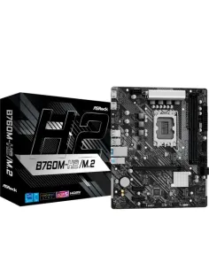 PLACA ASROCK B760M-H2/M.2,INTEL,1700,B760,2DDR5,96GB,HDMI+DP,4SATA+2M.2,5USB 3.2+1USB-C,GBLAN,MATX