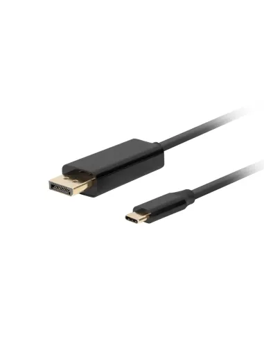 CABLE USB-C A DISPLAYPORT LANBERG MACHO/MACHO 3.0M 4K 60HZ NEGRO