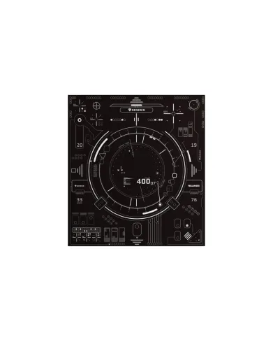 GENESIS Tellur 400 Square HUD