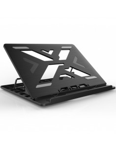 Conceptronic ERGO Laptop Cooling Stand 39,6 cm (15.6") Soporte para ordenador portátil Negro