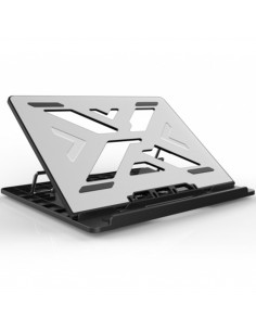 Conceptronic THANA ERGO S, Laptop Cooling Stand 39,6 cm (15.6") Soporte para ordenador portátil Gris