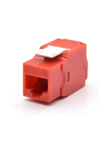 WP Keystone Cat. 6a UTP RJ45/Hembra  Rojo