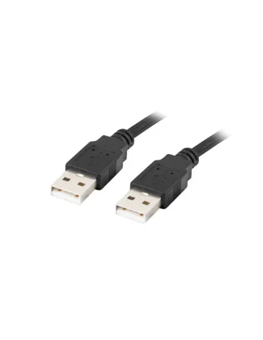 CABLE USB 2.0 LANBERG MACHO/MACHO 1M NEGRO