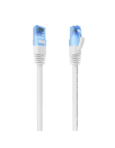 AISENS Cable De Red Latiguillo RJ45 Cat.6 UTP AWG26 CCA, Blanco, 1.0 m