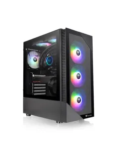 CAJA THERMALTAKE VIEW 200 TG ARGB ATX 2XUSB 3.2 SIN FUENTE NEGRO