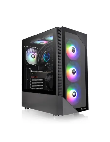 CAJA THERMALTAKE VIEW 200 TG ARGB ATX 2XUSB 3.2 SIN FUENTE NEGRO