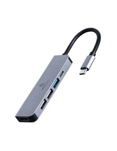 ADAPTADOR MULTIPUERTO USB TIPO C 5 EN 1 HUB HDMI PD