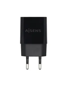 AISENS Cargador USB 10W Alta Eficiencia, 5V/2A, Negro