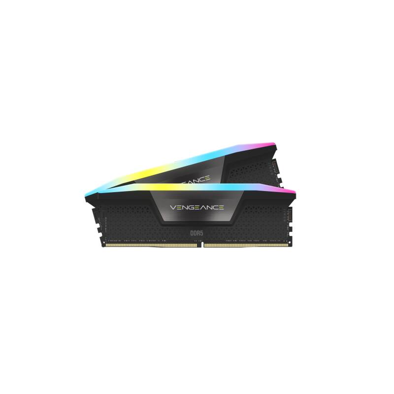 MEMORIA CORSAIR DDR5 64GB 2X32GB PC5600 VENGEANCE RGB CMH64GX5M2B5600C36