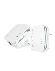Strong POWERL600DUOMINI adaptador de red PowerLine 600 Mbit/s Ethernet Blanco 2 pieza(s)