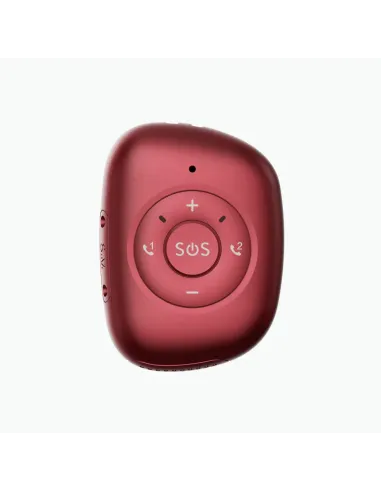 Leotec Tracker anti-pérdida GPS 4G SOS Rojo