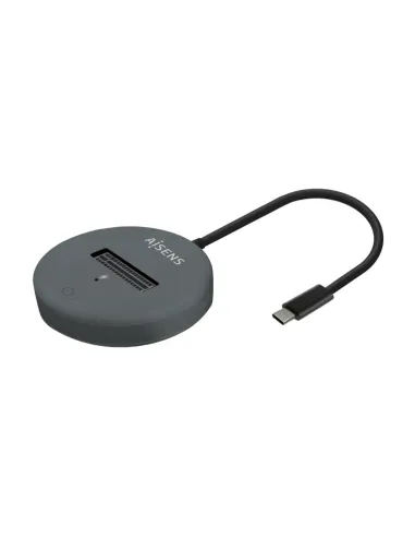 AISENS USB-C Dock M.2 (NGFF) ASUC-M2D014-GR SATA/NVMe A USB3.1 Gen2, Gris