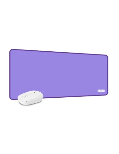 SUBBLIM Alfombrilla con Ratón Harmony Pack Mousepad XL + Wireless Mouse Purple