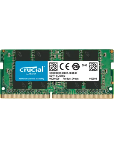 Memoria ddr4 8gb crucial sodimm 3200