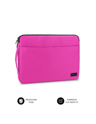 SUBBLIM Funda Ordenador Urban Laptop Sleeve 15,6" Pink