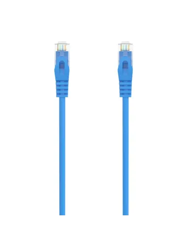 AISENS Cable de Red Latiguillo RJ45 LSZH Cat.6A 500 Mhz UTP AWG24, Azul, 2.0M