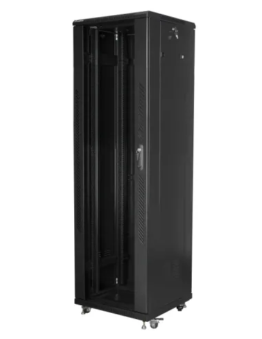 ARMARIO LANBERG RACK 19" 42U 600X600 FLAT PACK BLACK NEGRO