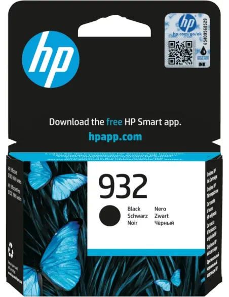 HP Cartucho de tinta original HP 932 negro