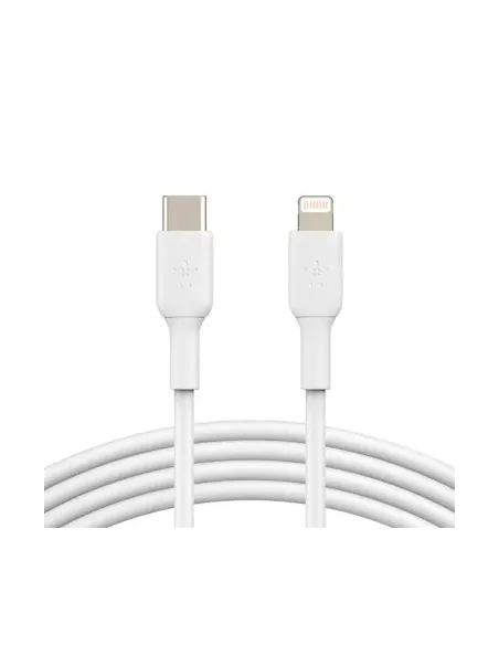 Belkin CAA003BT1MWH cable de conector Lightning 1 m Blanco