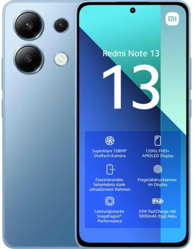 XIAOMI Redmi Note 13 6,67" 128GB 6GB Blue