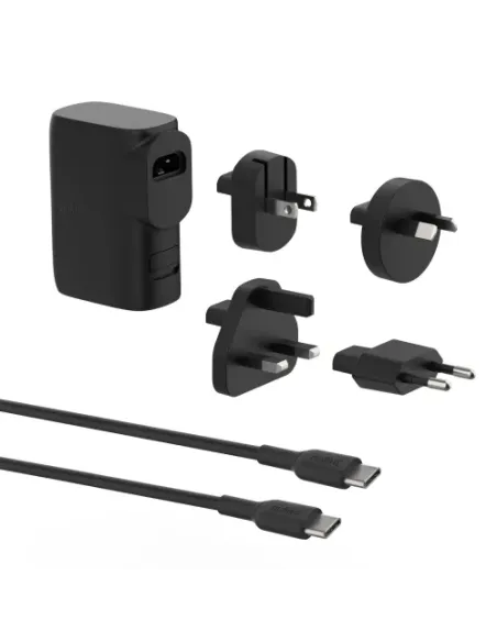 Belkin BPZ003bt1MBK-B6 Universal Negro Corriente alterna Carga rápida Interior Belkin BPZ003bt1MBK-B6 Universal Negro Corriente alterna Carga rápida Interior