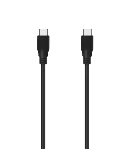 AISENS Cable USB 3.2 Gen2x2 20Gbps 8k@30Hz 5A 100W E-Marker, Tipo USB-C/M-USB-C/M, Negro, 1.5m