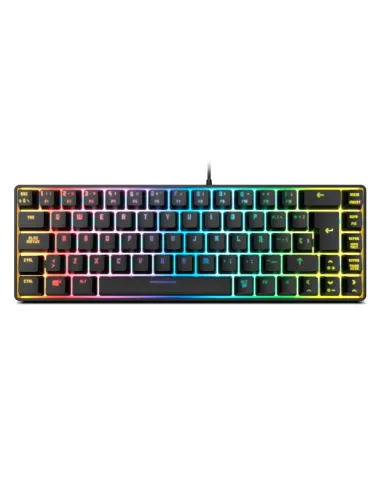 KROM TECLADO GAMING MINI RGB KALISTA