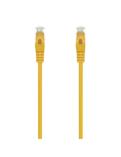 AISENS Cable de Red Latiguillo RJ45 LSZH Cat.6A 500 Mhz UTP AWG24, Amarillo, 3.0M
